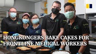 Hongkongers bake ‘cakes for heroes’ to thank medical staff on front lines of Covid-19 fight