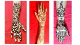 easy 10 top henna wedding mehndi designs || full hand bridal mehndi designs photos || nutan bharti
