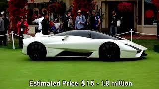 Top 10 cars 2020 with highest price tag