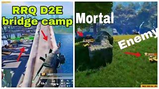 Mortal one man army|RRQ D2E 999+Iq bridge camp in Shanok |BTR another op chicken dinner