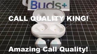 The Call Quality KING! Samsung Galaxy Buds+ Detailed Review | Call Quality Test