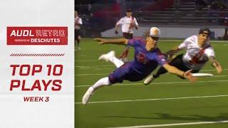 AUDL Retro: Top 10 plays — Week 3