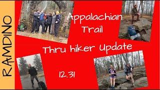 Appalachian Trail Thru Hiker Update 12.31