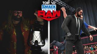 WWE 2K20 - Top 10 Smackdown vs RAW Moments | June 15/19, 2020 | ft. WWE 2K19