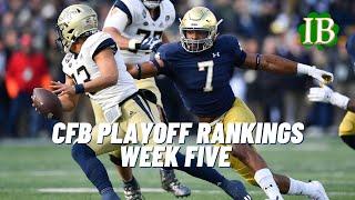 College Football Playoff - Week 5 Rankings Recap