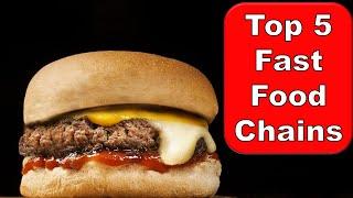Top 5 Fast Food Chains in the World by Number of Stores