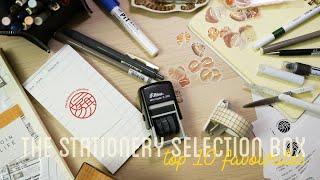 02. top 10 favourites from the Stationery Selection box | journal with me