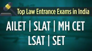 Top Law Entrance Exams in India | AILET | SLAT | MH CET | LSAT | SET | Expert Speak | Amit Poddar