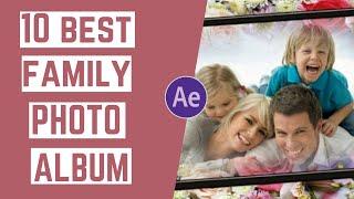 Top 10 Family Photo Album Slideshow After Effects Templates 2020