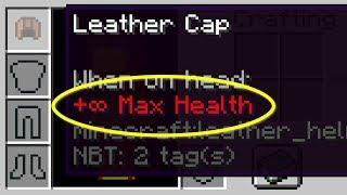 Infinity ∞ Health in Minecraft (And What Happens...)