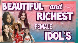 TOP 10 RICHEST FEMALE K-POP IDOL'S OF 2020