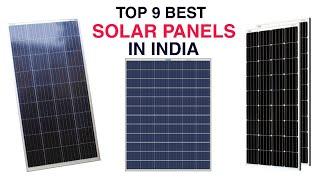 Top 9 Best Solar Panel in India With Price 2020 | Best Solar Panels For Home