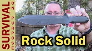 Shrade SCHF1 1-Piece Hollow Handle Knife Revisited -  Rambo Survival Knife Project