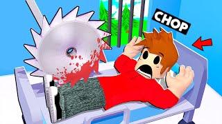 ESCAPING FROM EVIL DOCTOR'S HOSPITAL WITH CHOP ROBLOX