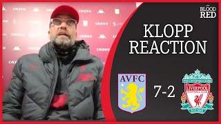 "ADRIAN NOT THE PROBLEM": Jurgen Klopp Press Conference | Aston Villa 7-2 Liverpool | Alisson update