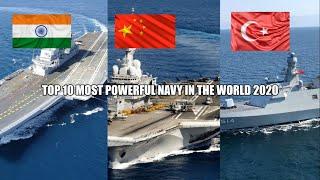 Top 10 Most Powerful NAVY In The World 2020