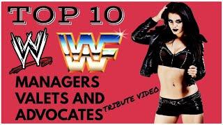 Top 10 Classic WWE/WWF managers tribute vintage WWE!