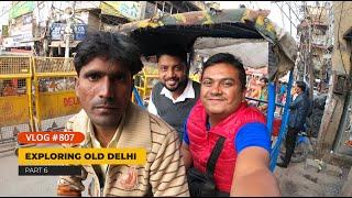 Jama Masjid, Street Food & Cycle Rickshaw Ride through the markets of Old Delhi