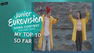 JUNIOR EUROVISION 2020: MY TOP 10 (So Far) // From The Netherlands