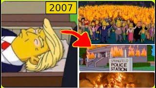 The SIMPSONS Predicted THE WHITE HOUSE AND UNDERGROUND BUNKER Riot