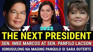 IMEE MARCOS AT PING LACSON ISINUSULONG NA MAGING PANGULO SI SARA DUTERTE! / PAANO SI BONGBONG, IMEE?