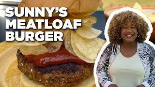 Sunny Anderson's Grilled Meatloaf Burgers | Food Network