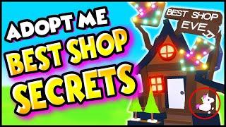 TOP 10 *INSANE SECRETS* in THE BEST SHOP EVER in Adopt Me U NEVER NOTICED! Adopt Me Hacks & Secrets!