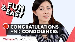 How to Say Congratulations and Express Condolences