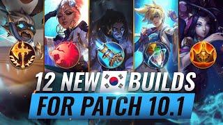 12 NEW BROKEN Korean Builds YOU SHOULD ABUSE in Patch 10.1 - League of Legends Season 10