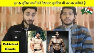 Pakistani Reacts To | TOP 6 INDIAN BODYBUILDER POLICE OFFICERS | REACTIONS TV