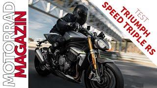 Triumph Speed Triple RS 2021 - 1. Test - 180 PS und 10 Kilo weniger - Zerstört sie die Hyper-Nakeds?