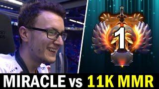 MIRACLE Farming Machine vs TOP 1 Rank (11K MMR) GPK Smurf