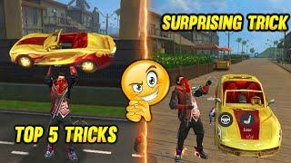 Free fire NEW TRAINING GROUND TRICKS AFTER UPDATE OF OB30 | TOP 5 FREE FIRE TIPS AND TRICKS 2021 |