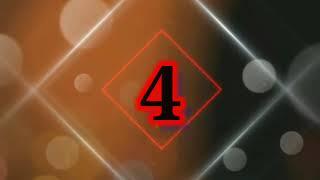 Top 10 number countdown | #Creative Commons video |