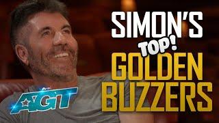 Simon Cowell's Top Golden Buzzer Moments | Part 2 | AGT 2022