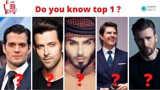 TOP 10 WORLD’S MOST HANDSOME MEN IN 2020 - Name, Age, height - Random Info 321