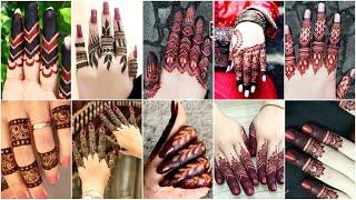 Top 10 Most Beautiful Finger Mehndi Design|Best Finger Mehndi Design|Easy Finger Mehndi Design 2020|