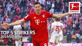 Top 5 Best Strikers 2019/20 so far - Lewandowski, Werner & More