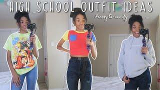 SCHOOL OUTFIT IDEAS/ MY FAVORITE OUTFITS FOR SCHOOL (DRESSY 2 COMFY)