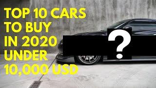 Top 10 cars to buy in 2020 for under 10,000 USD
