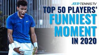 Every Top 50 ATP Tennis Player's FUNNIEST MOMENT in 2020! 