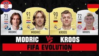 MODRIC VS KROOS FIFA EVOLUTION 