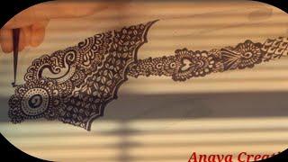 Very beautifull and easy mehndi design || simple back hand mehndi in new design ||