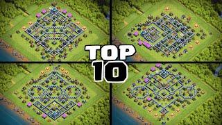 TOP 10 TH13 War Base With Copy Link - BEST Anti 3 Star TH13 Base - Clash of Clans - #4