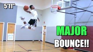 5'11" Tyler Currie Dunk Session! BEST Dunk Style Right Now?