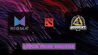 Nigma (Old Liquid) vs Godsent GAME 1 Bo2 | Group Stage Leipzig Major Qualifier