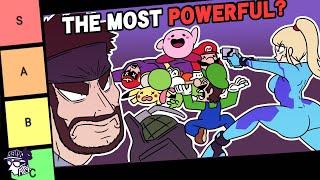 The Smash Ultimate CANONICAL Power Tier List - RelaxAlax