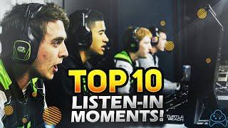 TOP 10 Funny Listen In Moments In Call of Duty History!