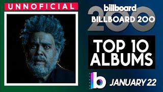 Mid-Week Predictions! Billboard 200 Albums Top 10 (January 22nd, 2022) Countdown