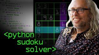 Python Sudoku Solver - Computerphile